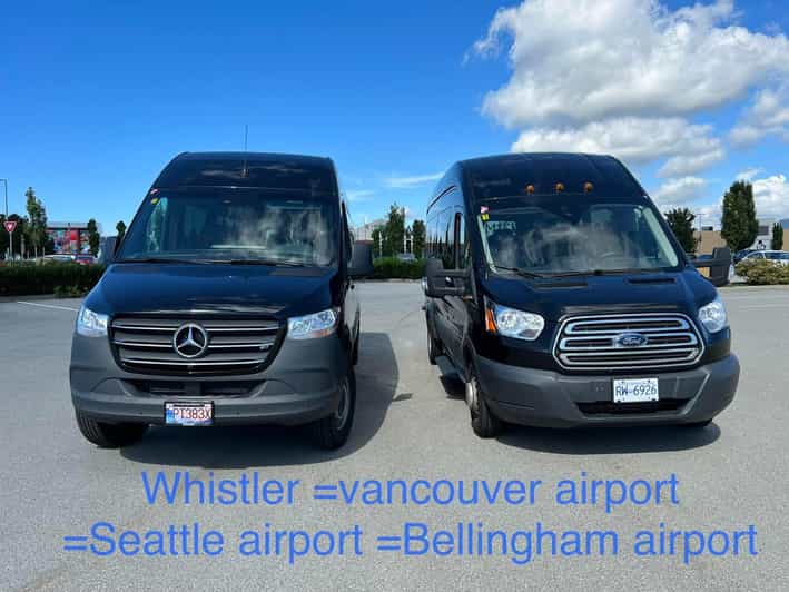 Seattle DT to Vancouver DT Private Sprinter Van Shuttle - Cancellation Policy