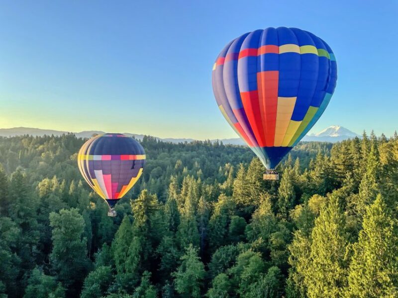Seattle: Mt. Rainier Sunrise Hot Air Balloon Ride - Value and Cost Considerations