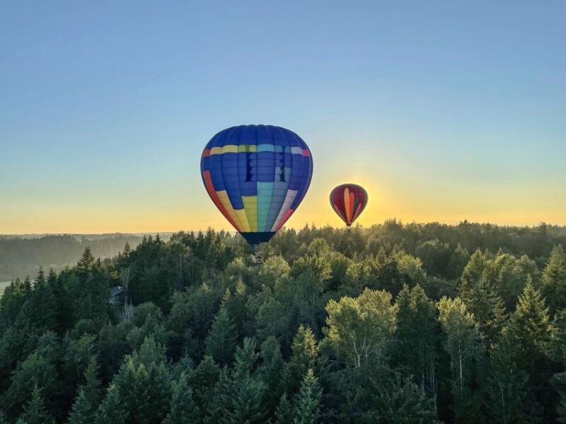 Seattle: Mt. Rainier Sunrise Hot Air Balloon Ride - FAQs