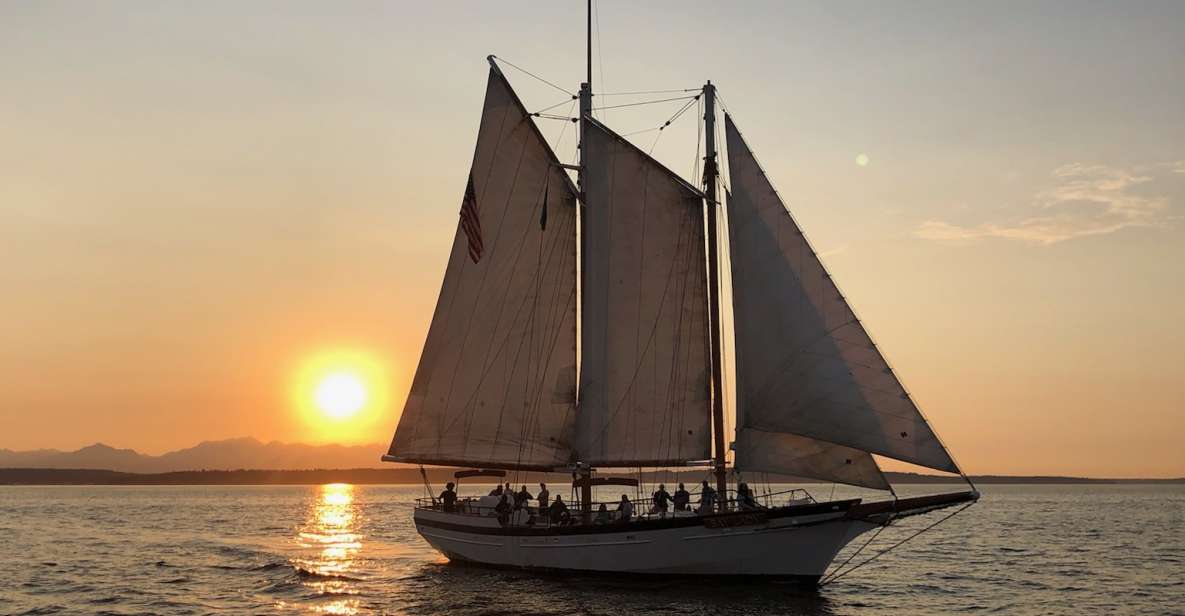 Seattle: Tall Sailboat Sunset Harbor Cruise - Cruise Scheduling and Pricing