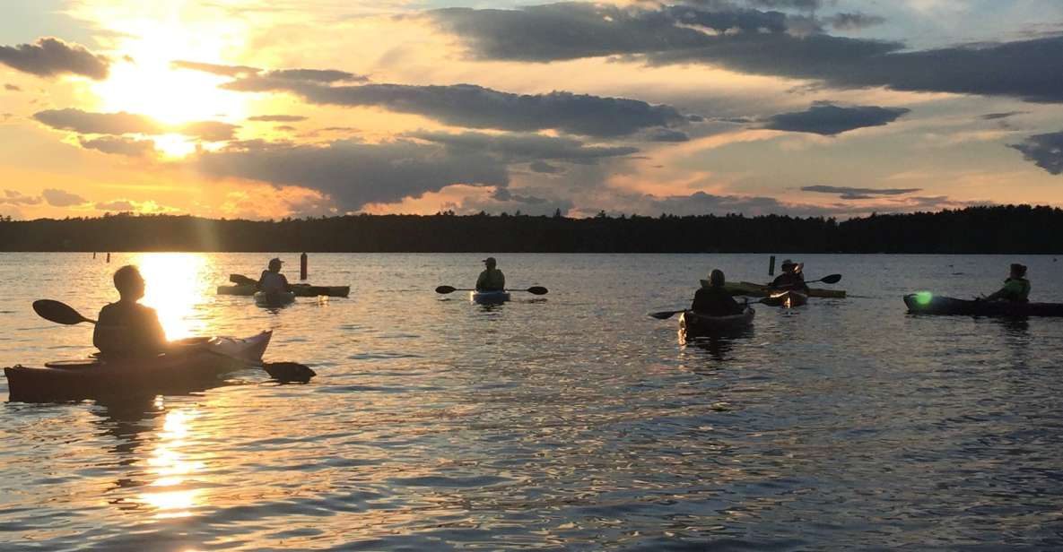 Sebago Lake Guided Sunset Tour by Kayak - Key Points