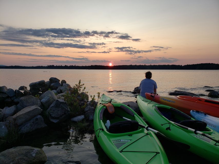 Sebago Lake Guided Sunset Tour by Kayak - Inclusions and Considerations
