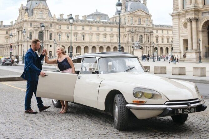 Secrets of Paris Tour in a Vintage Open-Top French Car Citroen DS - Authentic Experiences Confirmed by Reviews