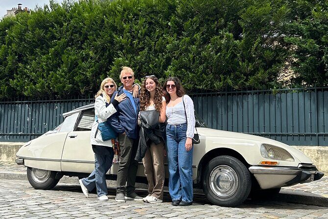 Secrets of Paris Tour in a Vintage Open-Top French Car Citroen DS - Who Will Love This Tour