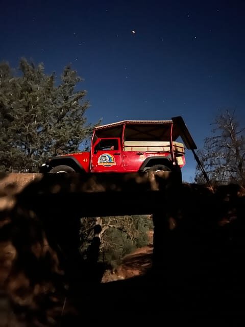 Sedona: PRIVATE Majestic Full Moon Night Time Jeep Tour - Key Points