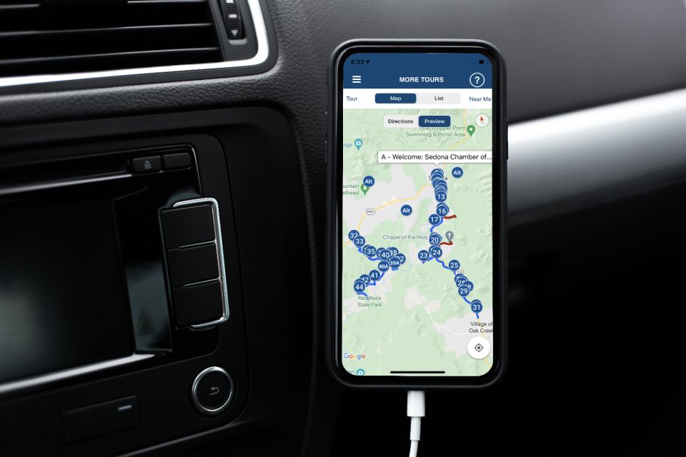 Sedona & Red Rock State Park: Self-Guided Driving Audio Tour - Cathedral Rock Admiration
