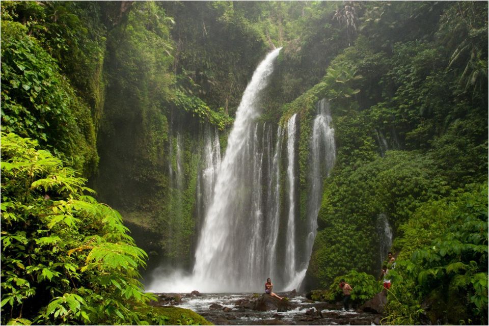 See The Stunning View Of Selong Hill and Tiu Kelep Waterfall - Sendang Gile Waterfall