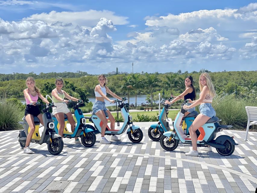 Segway Electric Moped Tour - Fun Activity Downtown Naples - Guided Tour Experience