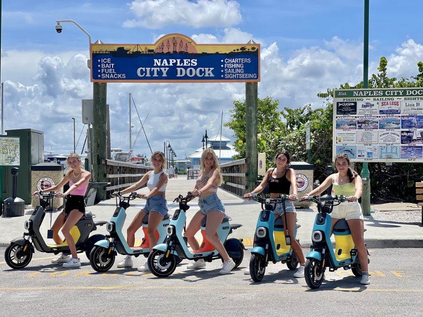 Segway Electric Moped Tour - Fun Activity Downtown Naples - Iconic Landmarks