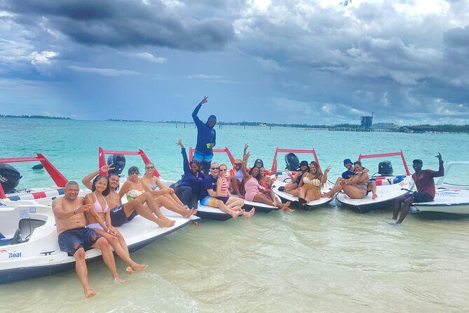 Self Drive Speedboat and Swim with the Pigs - Key Points