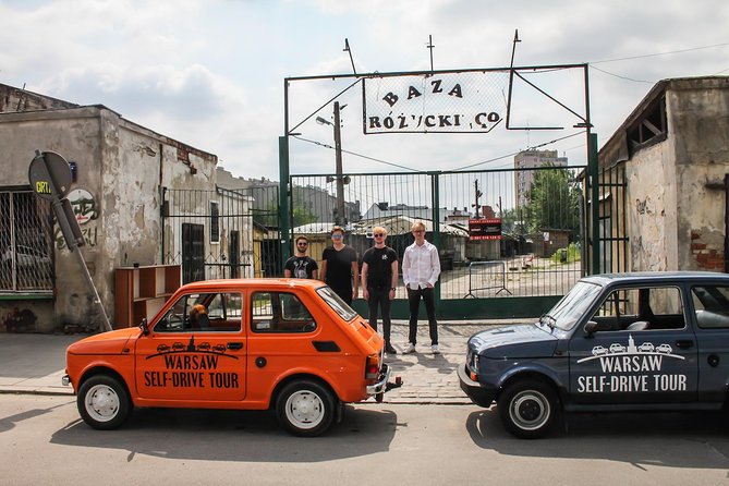 Self-Drive Tour: Communist Warsaw by Retro Fiat "Toddler" - Retro Fiat 126p Vehicle