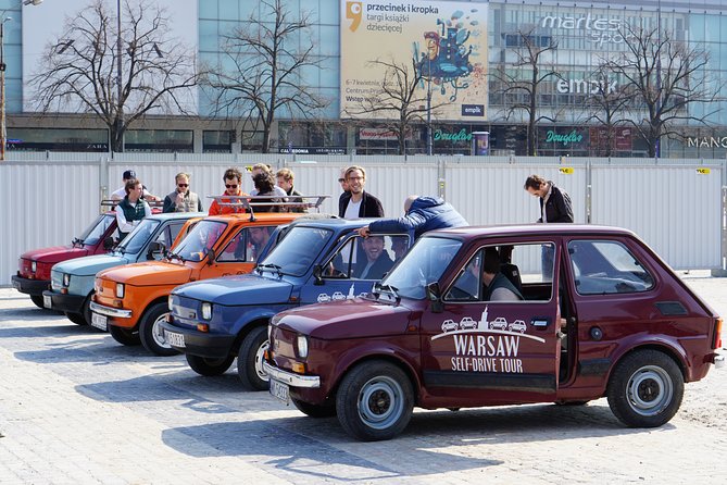 Self-Drive Tour: Communist Warsaw by Retro Fiat "Toddler" - Historical Landmarks and Sights