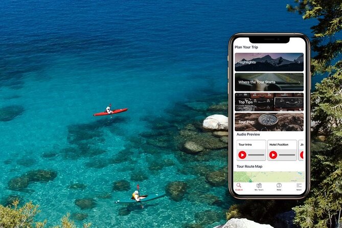Self-Guided Audio Driving Tour in Lake Tahoe - User Experience