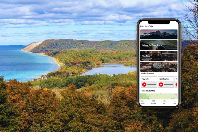 Self-Guided Audio Driving Tour in Michigan Lakeshore, M-22 - Tour Overview