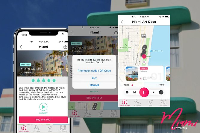 Self-Guided Audio Tour - Miami Art Deco - Customer Feedback and Support