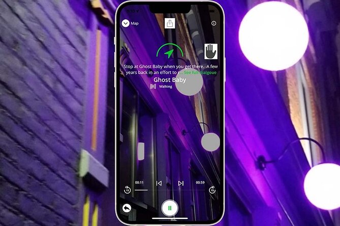 Self Guided Cincinnati Ghost Haunted Walking Tour Audio Tour Music Hall OTR - Duration and Meeting Point