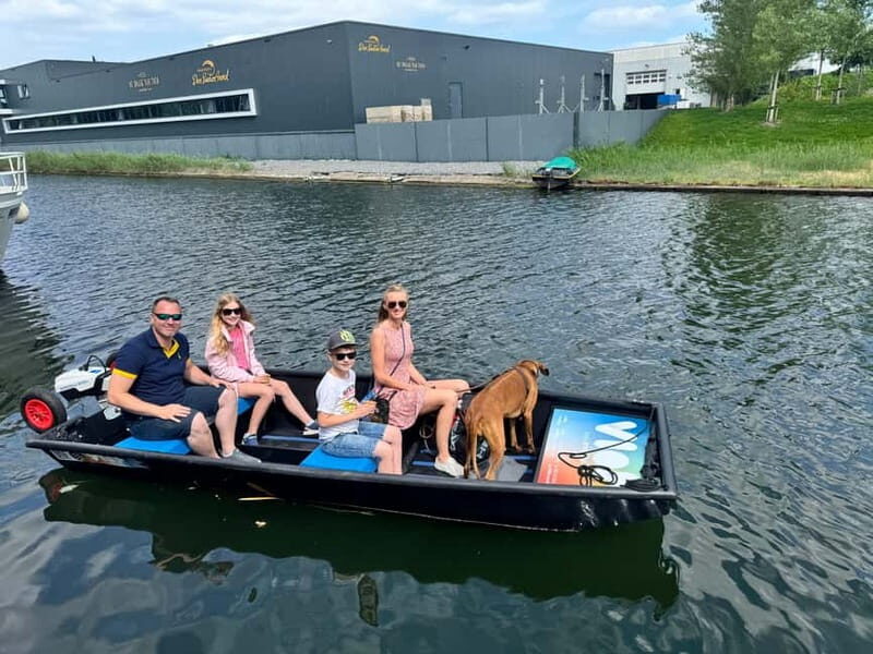 Self-Guided Electric Boat Rental - Exploring Zeelands Waterways in a Self-Guided Electric Boat
