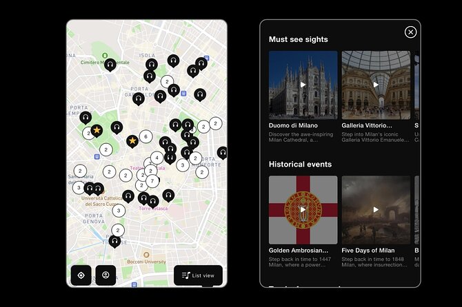 Self Guided Tours In Milan With 100 Captivating Audio Stories - Accessibility Options