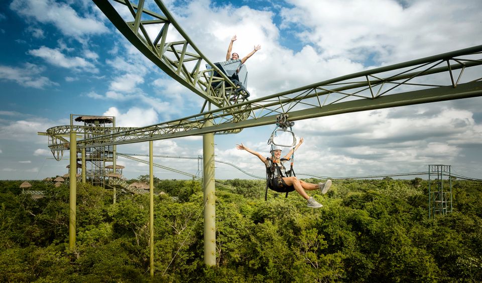 Selvatica Park: Zip Lines, ATV, Cenote Swimming, and Bungee Tour - Cenote Swimming Experience