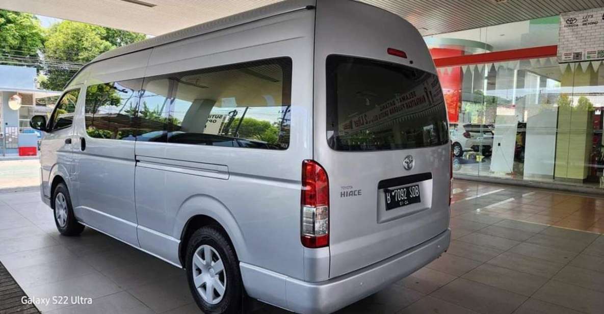 Semarang: Private Car Charter With Driver in Group by Van - Key Points