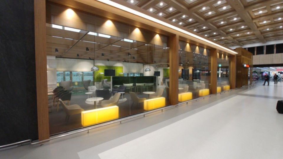 Seoul Gimpo Airport (GMP): Skyhub Lounge Entry - Lounge Location