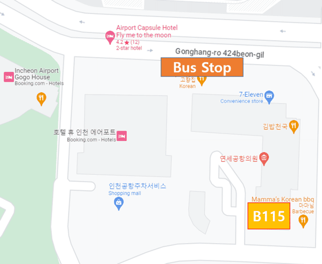 Seoul: Luggage Storage Near Incheon Airport Terminal 1 - Location and Accessibility