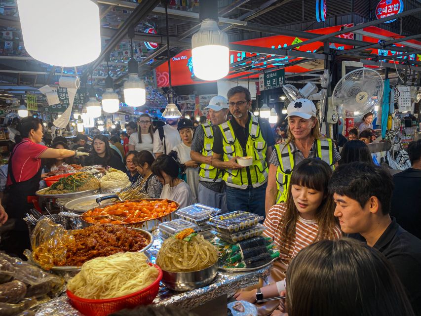 Seoul: Market Food Tour & Evening Ebike Ride - Itinerary Highlights