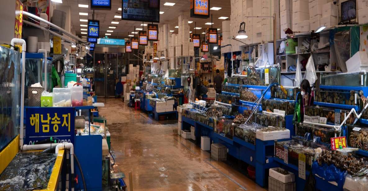 Seoul: Noryangjin Fish Market Guided Tour and Food Tasting - Sampling Fresh Seafood Delicacies