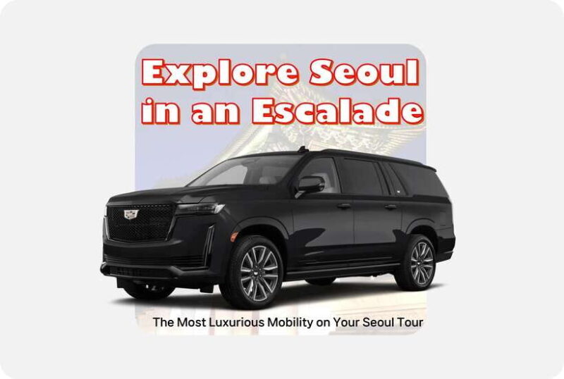 Seoul: Private Luxury Vehicle Tour - English/Spanish guiding - An Introduction to the Experience