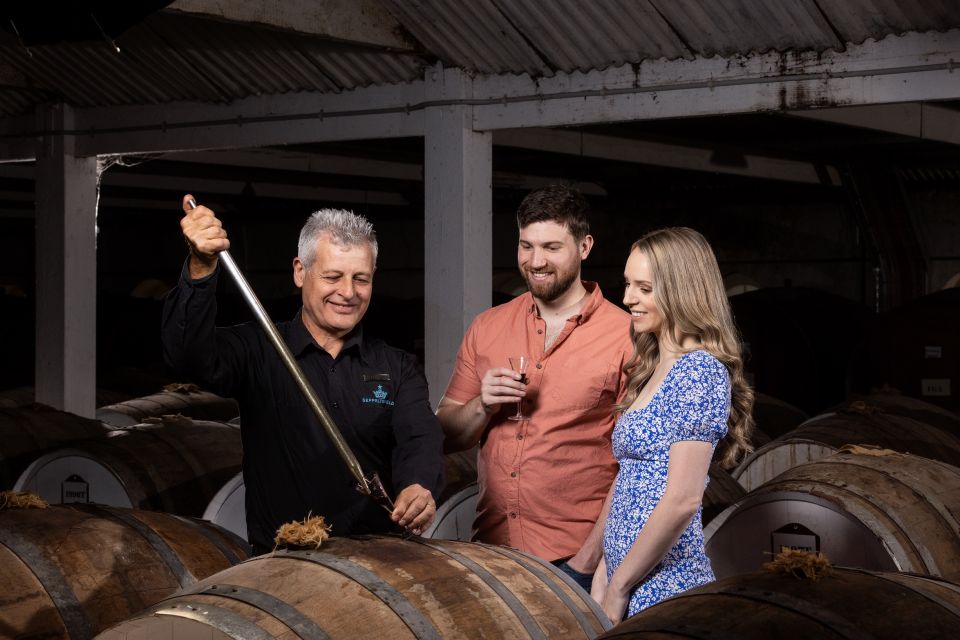 Seppeltsfield Winery: Your Birth Year Wine Tasting and Tour - Language and Group Size