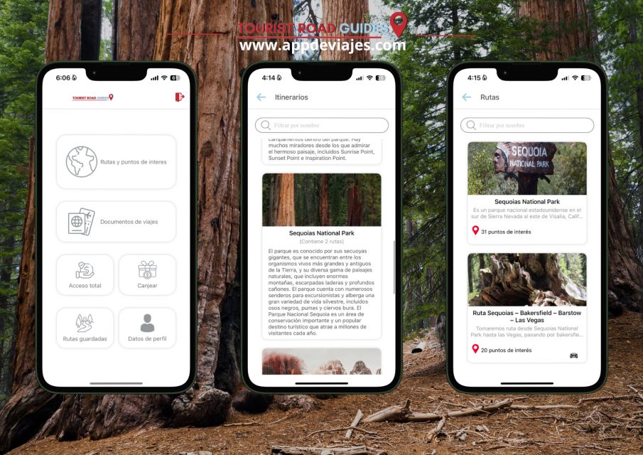 Sequoias National Park Self-Guided App With Audioguide - Booking Options