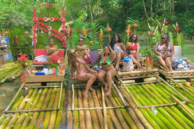 Serene Bamboo Rafting Adventure: - Key Points  