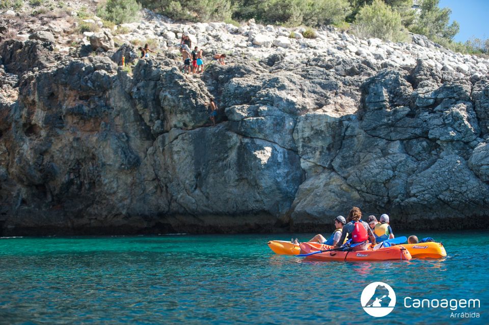 Sesimbra: Arrábida Natural Park Guided Kayaking Tour - Break on a Deserted Beach