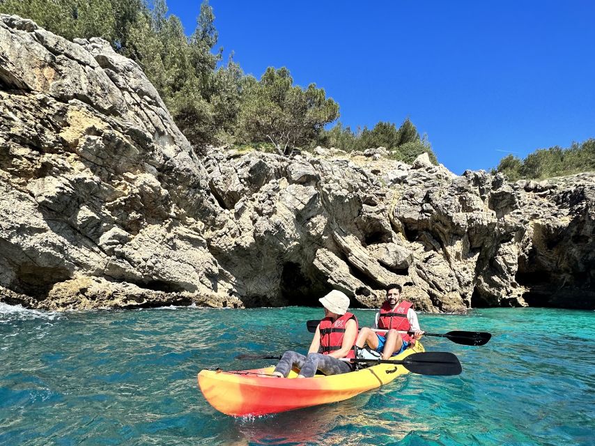 Sesimbra: Arrábida Natural Park Kayak Tour - Kayak Equipment Provided