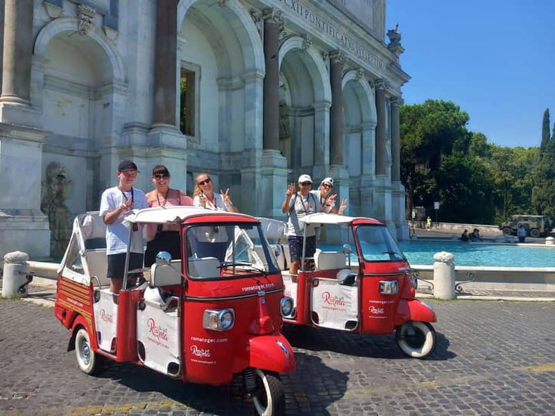 Seven Hills of Rome Tuk-Tuk Tour with Gastronomic Break - Frequently Asked Questions
