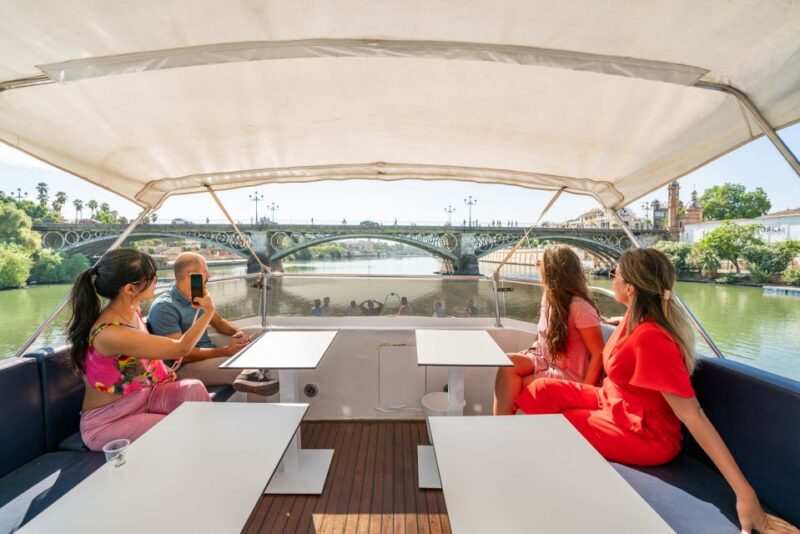 Seville: Guadalquivir Yacht Tour W/ Drink & Food Options - Meal and Beverage Offerings