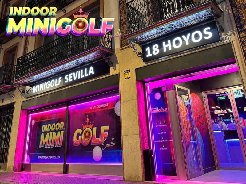 Seville: Indoor UV 18 Hole Minigolf Experience - Accessibility and Amenities