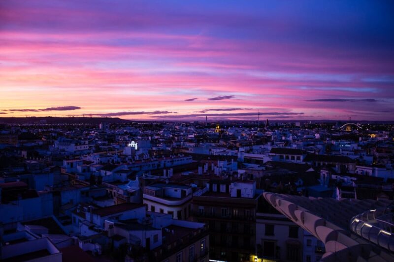 Seville Night Tour A Must See - General Archive of the Indies and Immaculate Conception Monument