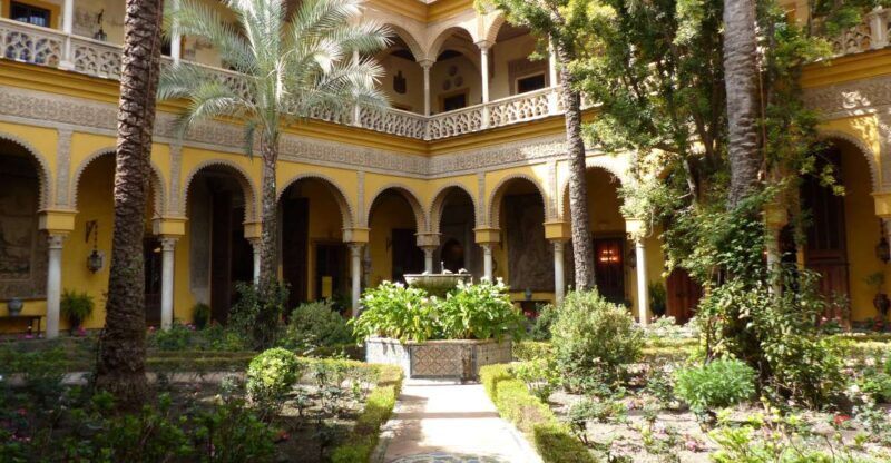 Seville: Palacio de Las Dueñas Entry Ticket and Guided Tour - Key Points