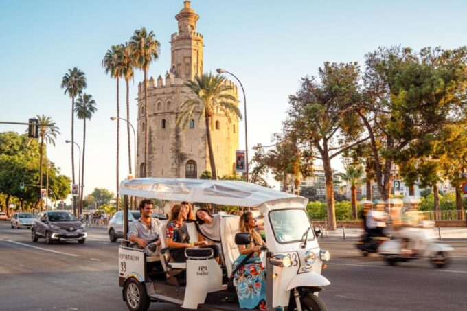 Seville: Private City Tour by Eco Tuk Tuk - Additional Language Options