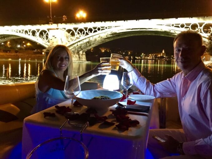Seville: Private River Cruise Lunch or Dinner and Drinks - Booking and Pricing Details