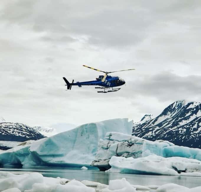 Seward: Bear Glacier Helicopter Tour with Beach Landing - Key Points
