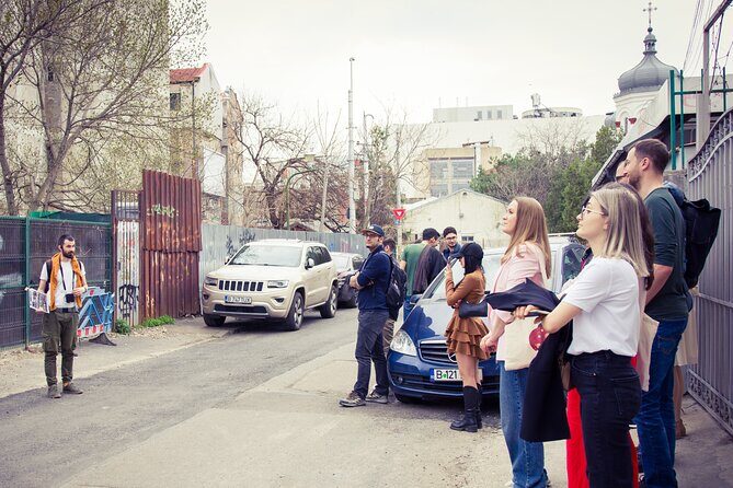 Sexy, Scandalous and Deadly Bucharest Tour - University Square: The Citys Historic Canvas