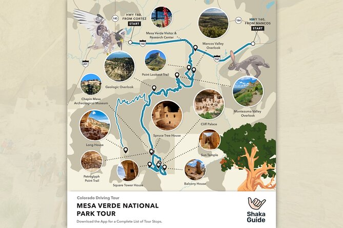 Shaka Guide: Mesa Verde National Park Audio Tour Guide - Features of the Audio Tour