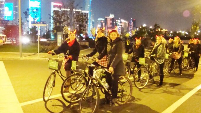 Shanghai Charming Night Small Group Bike Tour - Frequently Asked Questions