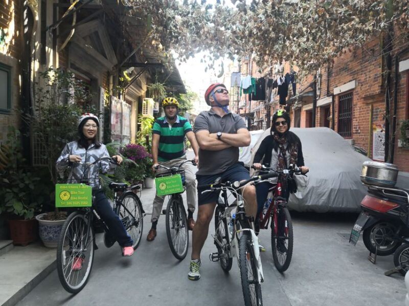 Shanghai: Guided Bicycle Tour - Inclusions