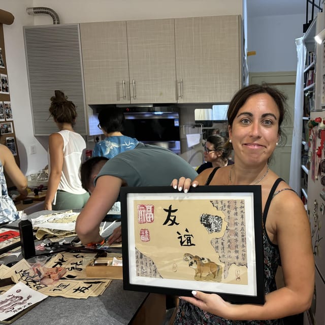 Shanghai: Jinhuishui and Calligraphy Art Class - Art Form Details