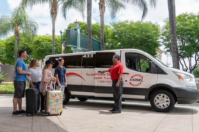 Shared Airport Arrival Transfer: LAX International Airport to Anaheim, Buena Park or Garden Grove - Good To Know