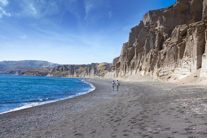Shared Basic Sunset Trip of Santorini via Red Beach & White Beach - Visiting the Hot Springs and Beaches