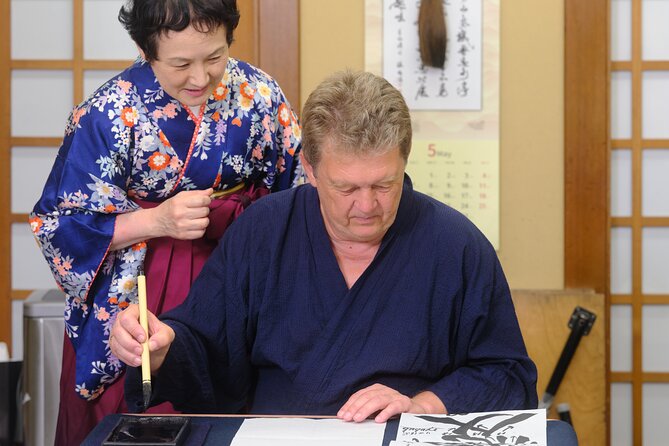 Shared Calligraphy Activity in Tokyo Shinagawa - Booking Information